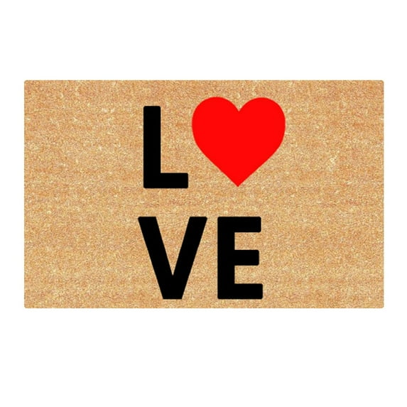 HuiXinOu Valentine's Day Decoration Door Mat Rugs For Bedroom Antislip Indoor Outdoor Front Door Bathroom Entrance Mat Carpet Carpet Home Decor, S