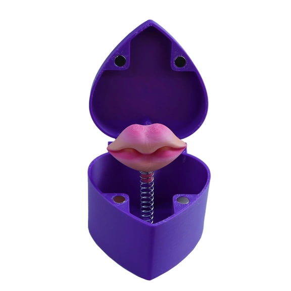 HuiXinOu Valentine's Day Surprise Gift Box 3D Spring-Loaded Heart Shape for Holding Chocolates Rings Jewelry Small Presents