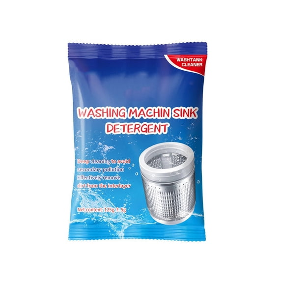 HuiXinOu Washing Machine Cleaner 4.4OZ, Powerful Descaling and Oxygen Cleaner for Automatic Washer, Maintenance Detergent for Odor and Stain Removal