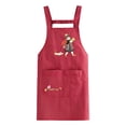 thumbnail image 1 of HuiXinOu Water-Repellent Kitchen Apron, Short-Sleeve Waistcoat Style, Cute Design for Adults, Stain-Resistant and Easy to Clean, Perfect for Kitchen, Dining and Catering Work, 1 of 7
