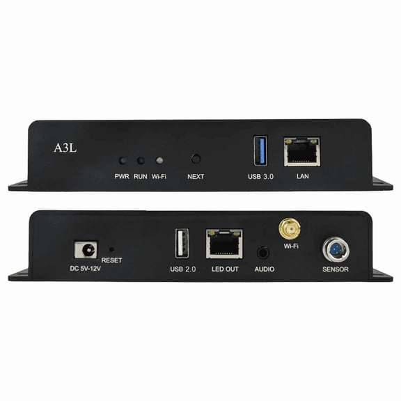 Huidu HD-A3L Full-color LED Panel Video Wall USB Port Controller Multimedia Player