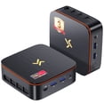 thumbnail image 1 of Huidun Mini PC H50, AMD Ryzen 3 3300U, 16GB RAM 512GB SSD, Mini Desktop Computer, Dual 4K Display(HDMI 2.0), WiFi+BT(RTL8852BE), Windows 11 Pro, 3-Year Warranty, VESA Mount for Monitor/Laptop, 1 of 10