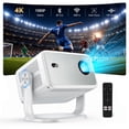 thumbnail image 1 of Blackview Huidun PT10 Smart Projector,Portable 1080P FHD Mini Projector with WiFi 6 & Bluetooth,Auto Focus & Keystone Correction,4K Supported Home Theater Movie Projector for Bedroom,Outdoor & Gaming, 1 of 14