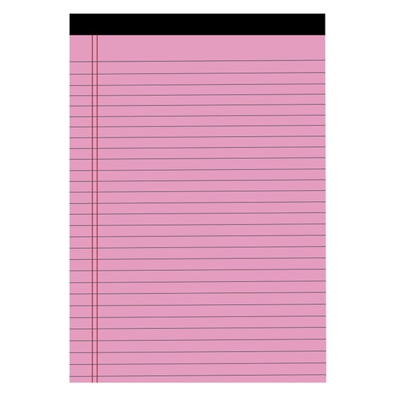 Huiing Legal Pads 7.99" x 5" Wide Ruled 50 Pages, 80Gsm Premium Paper, (Style_E)