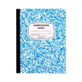 thumbnail image 1 of Huiing Wide Ruled Composition Notebook, 100 Sheets (200 Pages) 9.72" x 7.48" Marble Pattern, 1-Pack, (Style_B), 1 of 9