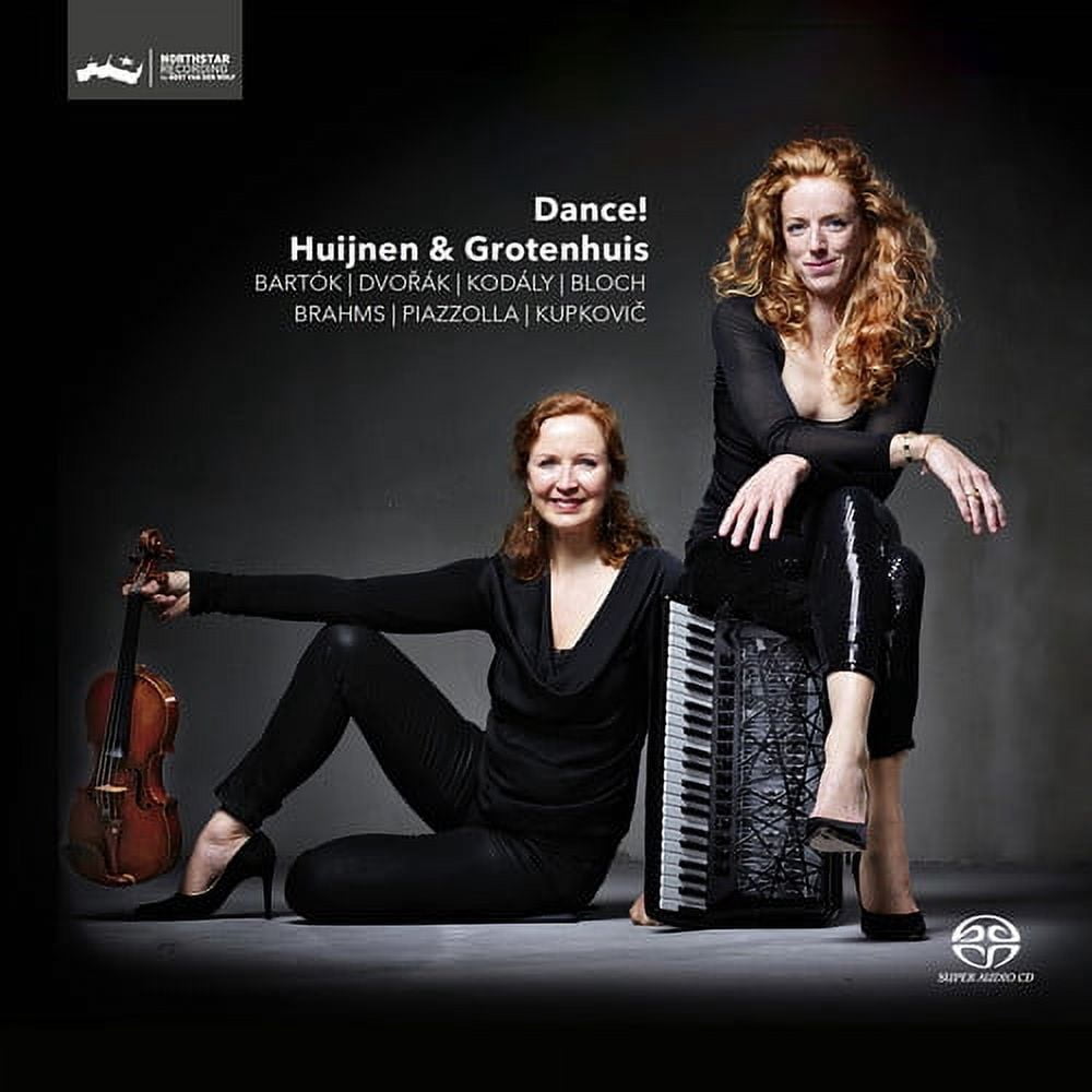 Huijnen & Grotenhuis - Dance! Music for violin and accordion - Music & Performance - SACD