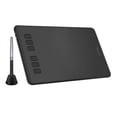 thumbnail image 1 of Huion H640P 6.3 x 3.9 inch Graphics Drawing Tablet, 8192 Pressure Sensitivity, 6 Press Keys, Black, Work with Mac, PC & Mobile, 1 of 11
