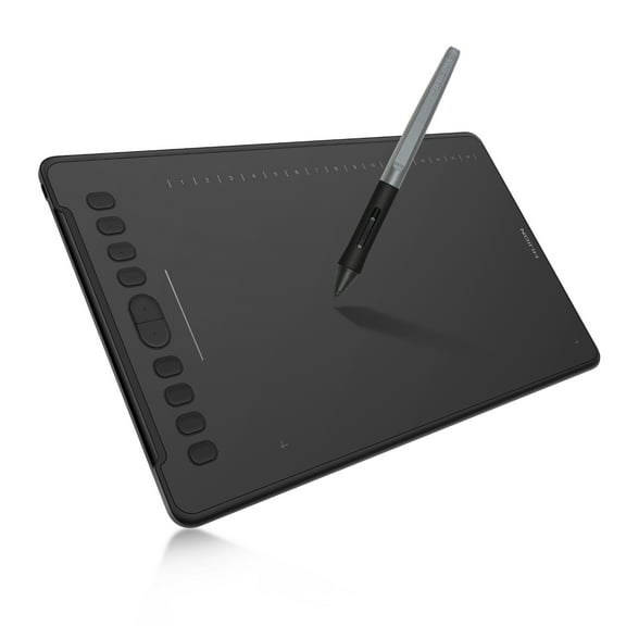 Huion Inspiroy H1161 Drawing Pad Graphics Tablet Huge Size with Touch Strip,10 Programmable Press Keys&16 Programmable Soft Keys