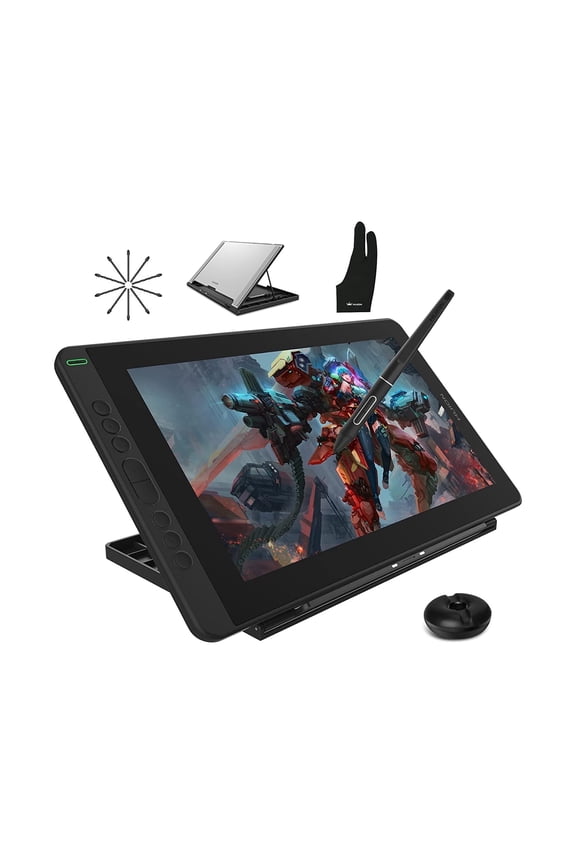 KAMVAS 13 Graphics Drawing Tablet with Screen, 13.3" Pen Display for Android, Mac, PC, Linux, Adjustable Stand