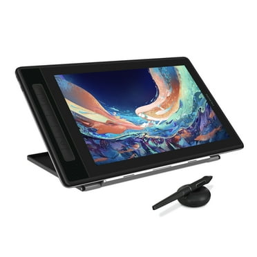 Huion Kamvas Pro 13 2.5K New QLED Drawing Graphics Display Pen Monitor 145%sRGB 226PPI Accurate Drawing 7 Keys Metal Shell