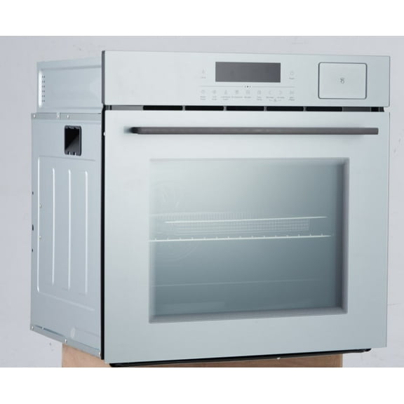 Huisuilinss 24" Single Wall Oven,Built-in Electric Ovens,240V,3000W, 2.5Cu.Ft,70L Capacity,Convection Wall Oven in Stainless Steel, Touch Control, Timer, Safety Lock