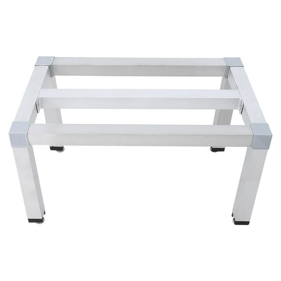 Huisuilinss Aluminum Dunnage Rack,Off The Floor Dunnage Rack,Commercial Food Floor Rack,1000 Lb Capacity For Kitchens Restaurants Supermarkets Grocery Stores