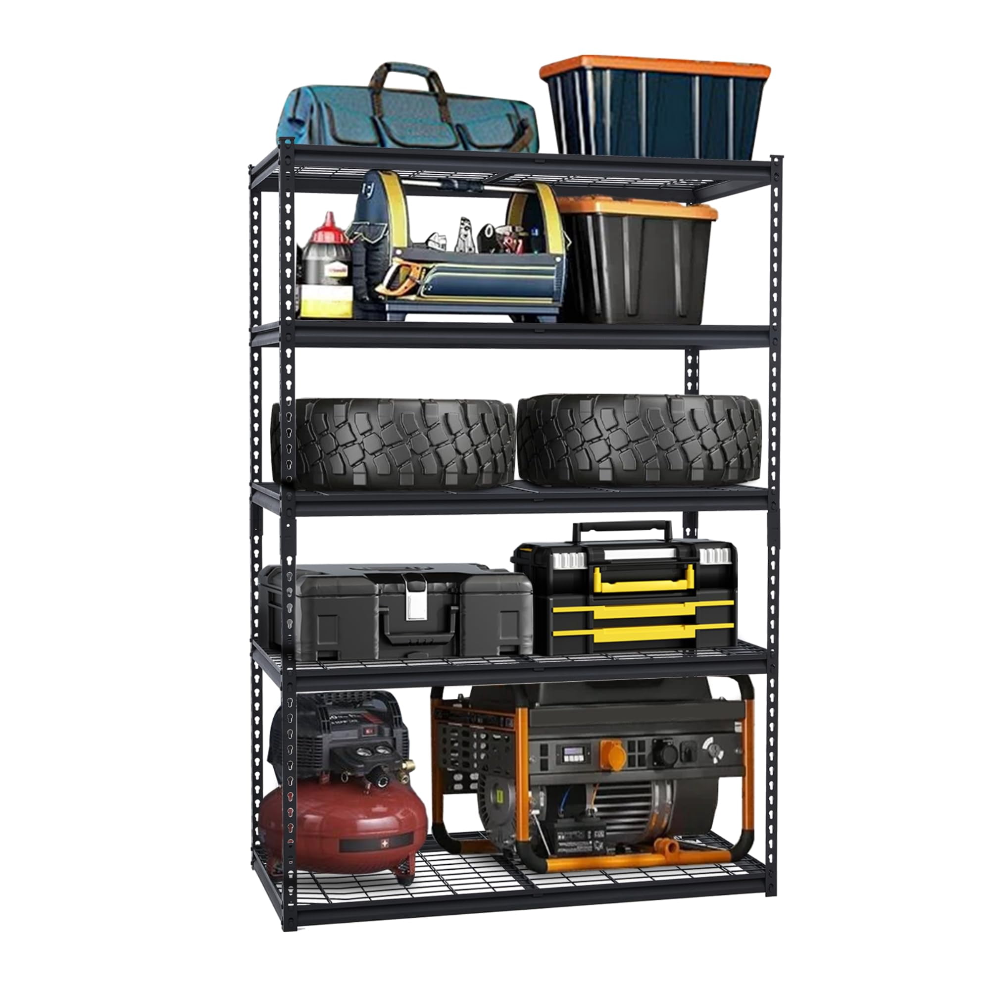Huisuilinss Garage Shelving,Metal Storage Shelves,Garage Shelves ...