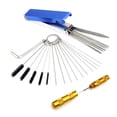 thumbnail image 1 of Huisuilinss Guitar Nut Slotting File Set,Guitar Nut Slotting File Saw Rods Slot Filing Set,Needle File Set,Luthier Replacement Tools, 1 of 8