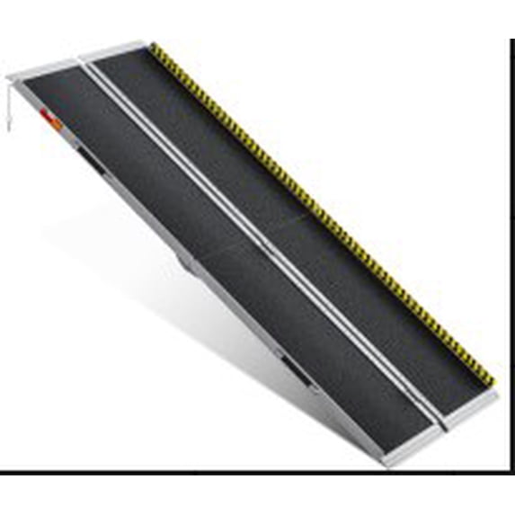 Raised Table Ramp Huisuilinss Protable Wheelchair Ramp,Anti-Slip Folding Aluminum ...
