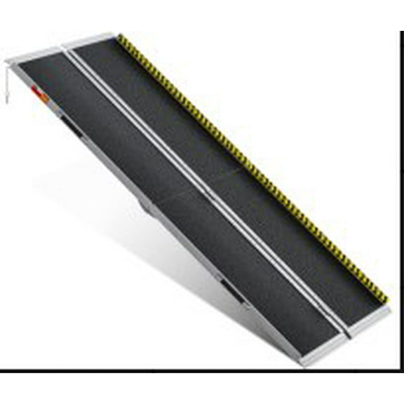 Huisuilinss Protable Wheelchair Ramp,Anti-Slip Folding Aluminum Handicap Ramps,Threshold Ramps for home,Wheelchair ramp for step,Mobility Scooter,Doorways