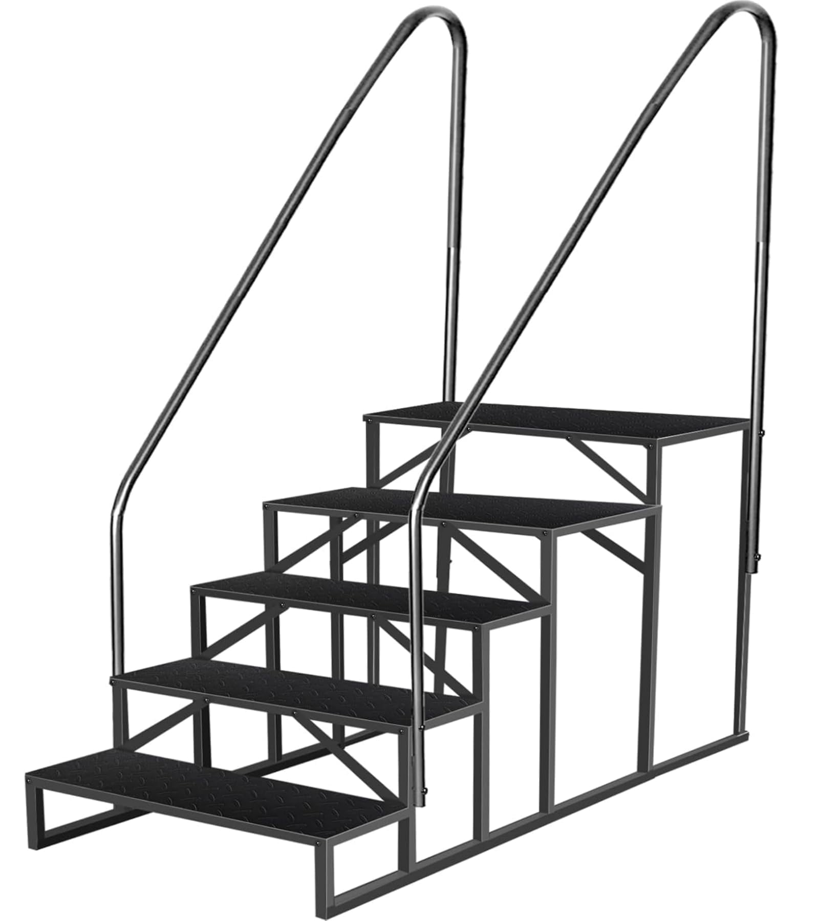 Huisuilinss RV Steps,Step Stool With Handrail,Hot Tub Steps,Portable RV ...