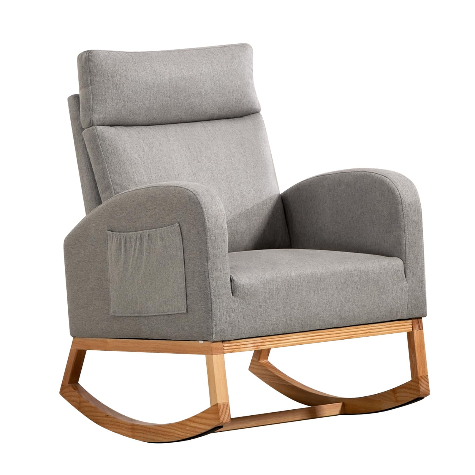 Huisuilinss Rocking Chair Nursery,Modern Accent Chairs Upholstered — free download