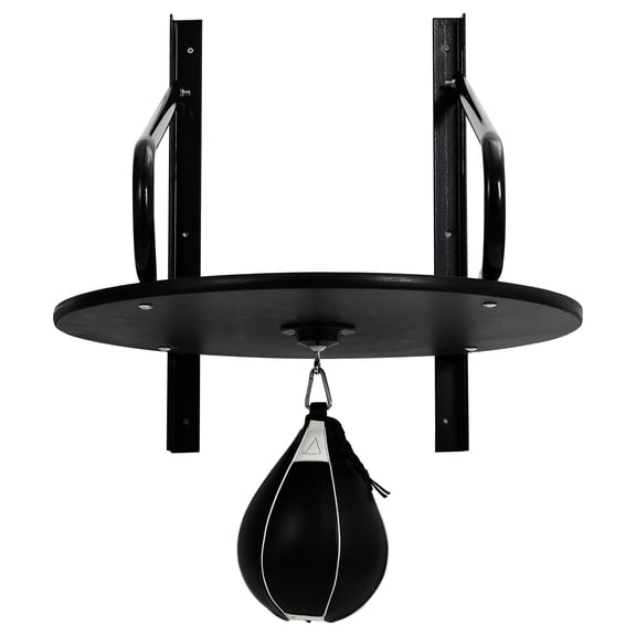 Huisuilinss Speed Bag Platform Kit,Adjustable Height Speed Bag Platform Set With Punching Ball,Wall Mount Boxing Training Equipment,360 Swivel Fitness Training Punching Bag