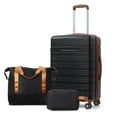 thumbnail image 1 of Huisuilinss Suitcase Set 3 Piece Luggage Set,Hardside Suitcase with Spinner Wheel, Lightweight 3 Piece Suitcase Set with TSA Lock,Hardside Carry On Suitcase Sets, 1 of 7