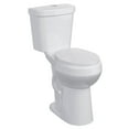 thumbnail image 1 of Huisuilinss Two-Piece Toilet,19"/21" Toilet,Elongated Toilet Round Toilet With Top Dual Flush/Side Flush,Soft Close Seat For Bathrooms, 1 of 7