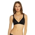 thumbnail image 1 of Huit Womens Grand Jeu Soft Bra, 30B, Noir, 1 of 4