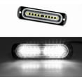 thumbnail image 1 of Huiyi Emergency Strobe Lights, LED Ultra Slim 4Pack 10LED Warning Light Green Surface Mounting Mount Strobe Flashing Light, 1 of 7