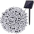 thumbnail image 1 of Huiyi Solar Christmas Light String, 100M 1000 LED Outdoor Light String 8 Modes Waterproof Solar String Lights for Trees Patio Fence Party Christmas Decor, 1 of 9