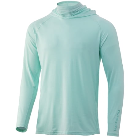 Huk A1A Hoodie (Beach Glass, XX-Large)