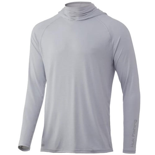 Huk A1A Performance Hoodie - Long Sleeve - Harbor Mist - Walmart.com
