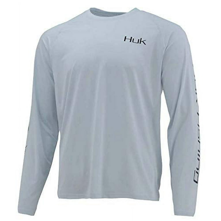 Huk Gear Bailin Hoo Long Sleeve Shirt, Color: Plein Air, Size: M  (H1200218-451-M)
