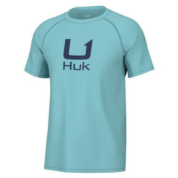 Huk Icon Performance Shirt - Short Sleeve - Marine Blue
