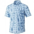 thumbnail image 1 of Huk KC Kona Stamped Short Sleeve Offshore, Large Buttondown Shirt, 1 of 5