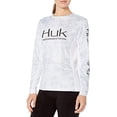 thumbnail image 1 of Huk Ladies Icon X Camo Current Kenai X-Small Long Sleeve Shirt, 1 of 2