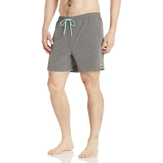 Huk Lined Volley (Lined - Volcanic Ash Heather, 3X-Large)