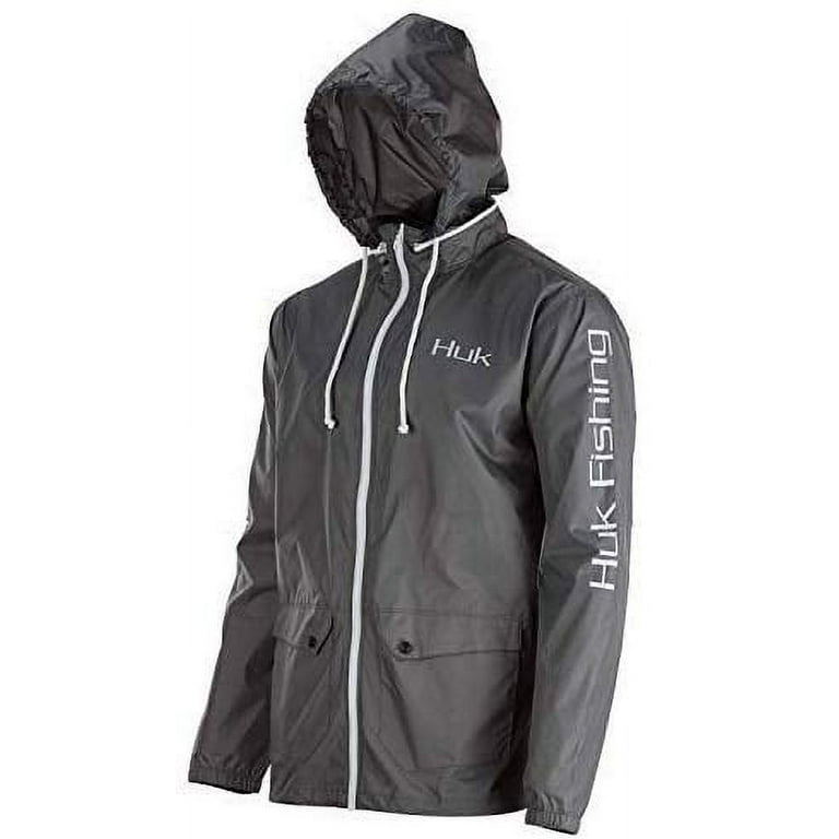 Huk Men s Breaker Jacket Sharkskin XXXL Walmart