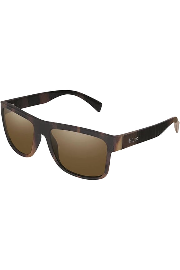 Men's Clinch Polarized Sunglasses Tort Frame Brown Lens