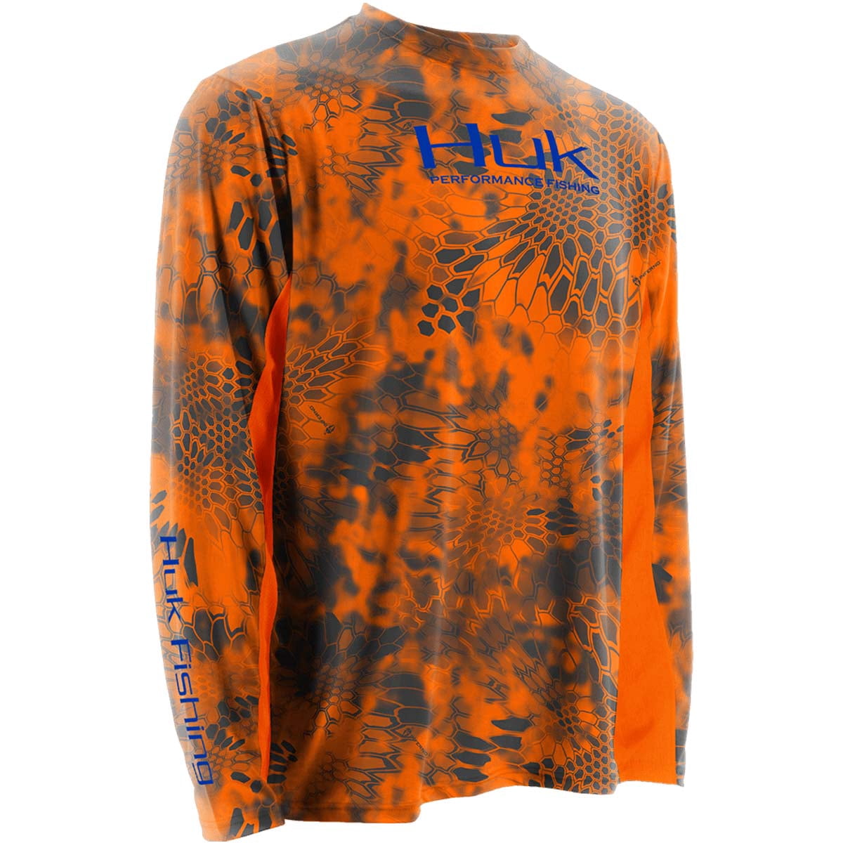 Huk Men's Icon Kryptek Inferno XX-Large Long Sleeve Shirt