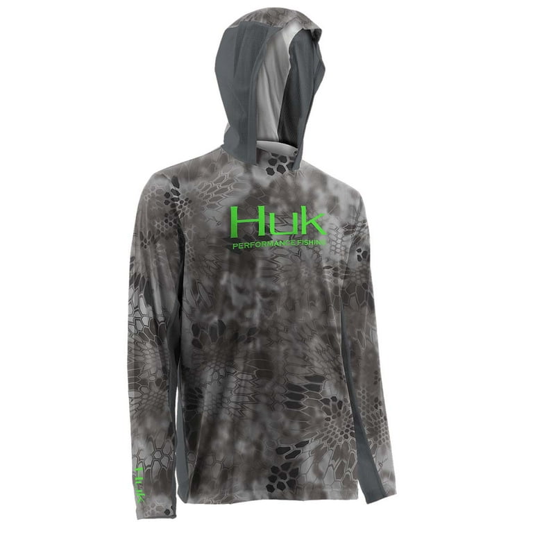 Huk Men s Icon Kryptek Raid Small Fishing Hoodie Walmart