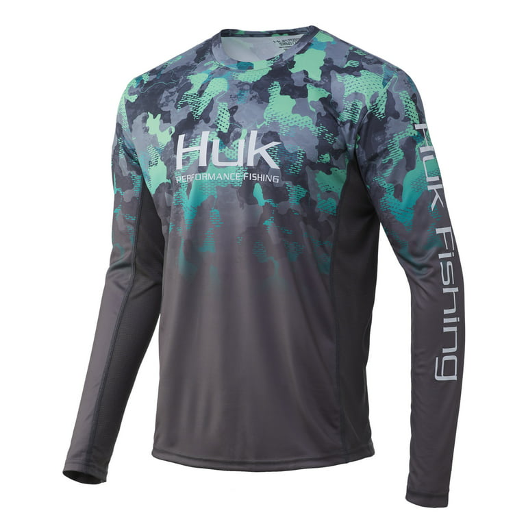 Huk Men's Icon X Camo Fade New Superior X-Large Breathable Long