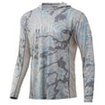 thumbnail image 1 of Huk Men's Icon X Camo Hoodie UPF 50+ Long-Sleeve Fishing Shirt, Kryptek Obskura Sundarban, Medium, 1 of 3