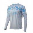 thumbnail image 1 of Huk Men's Icon X KC Refraction Camo Fade Performance Shirt (Fade - Inshore, Small), 1 of 8