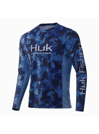 Huk Men's Tournament Jacket - Huk Blue - Medium
