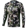 thumbnail image 1 of Huk Men's Icon X Refraction Hunt Club Camo XX-Large Long-Sleeve Fishing Shirt, 1 of 2