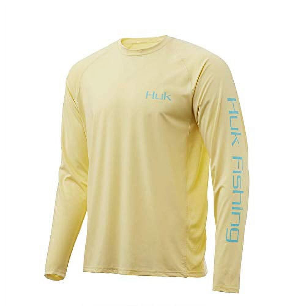 HUK Men's Standard Pursuit Vented Long Sleeve 30 UPF Fishing Shirt