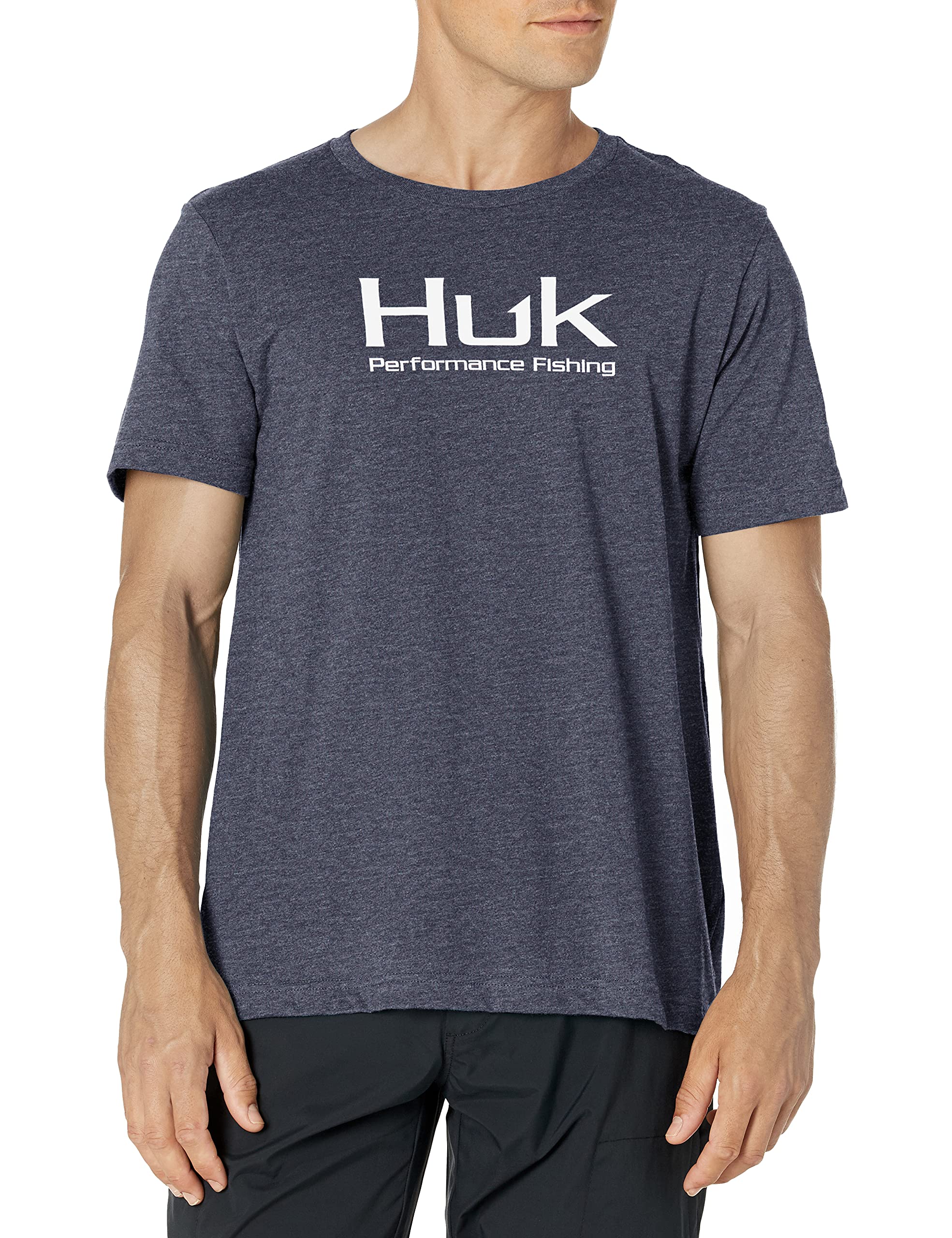 HUK Men's Vaughn Cochran Short Sleeve Fishing Tee – Performance Moisture-Wicking T-Shirt