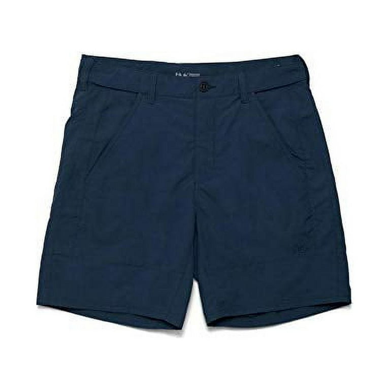 Huk Men's Rogue 18 Short | Quick-Drying Performance Fishing Shorts with  UPF 30+ Sun Protection , Sargasso Sea, 2X-Large