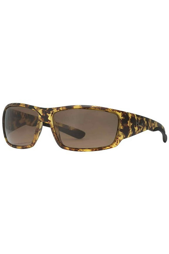 Men's Spearpoint Polarized Sunglasses Tort Frame Brown Lens