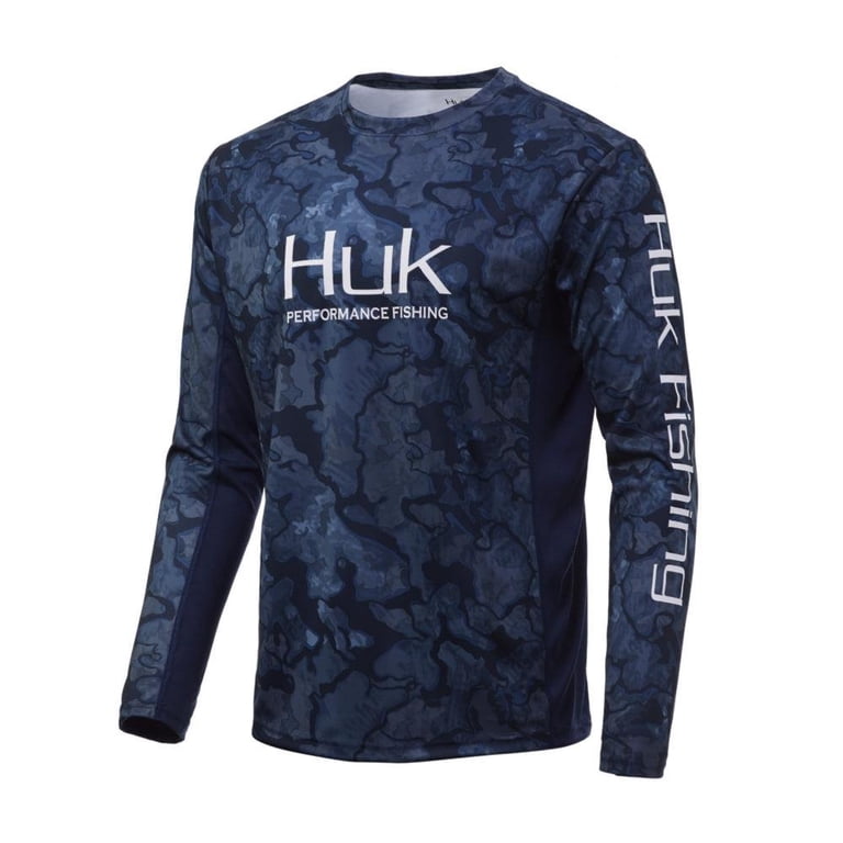 Huk Men's Standard Icon X Camo Long Sleeve Performance Fishing