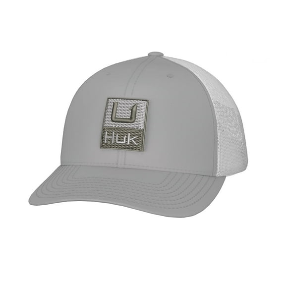 Huk Mens Huk'D Up Trucker Hat, Adult, Harbor Mist, One Size